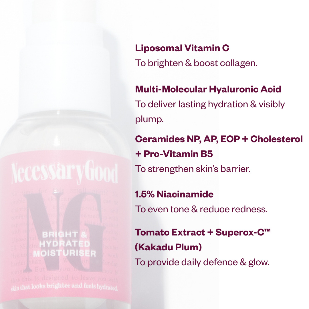 Bright & Hydrated Moisturiser