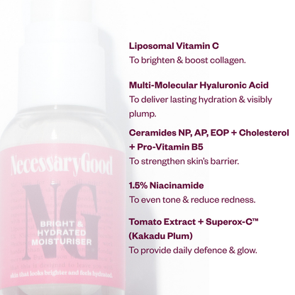 Bright & Hydrated Moisturiser
